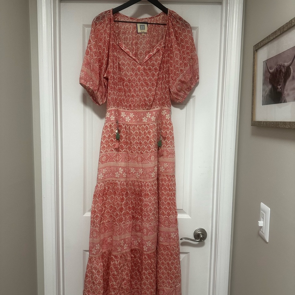 BELL  Coral Maxi Dress
